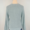 Sanctuary Nomad Cable Popover Sweater in Sky Gray-131 - Sweaters F/W (June - Nov)-Little Bird Boutique