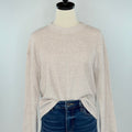Sanctuary In To The Woods Cozy Top in Heather Pearl-131 - Sweaters F/W (June - Nov)-Little Bird Boutique