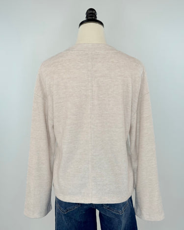 Sanctuary In To The Woods Cozy Top in Heather Pearl-131 - Sweaters F/W (June - Nov)-Little Bird Boutique