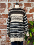 Dex Patchwork Cardigan in Scandinavian-130 Sweaters-Little Bird Boutique