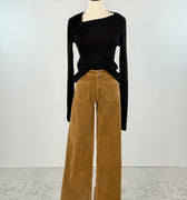 Sanctuary Marine Corduroy Pants in Bronze-220 Pants-Little Bird Boutique