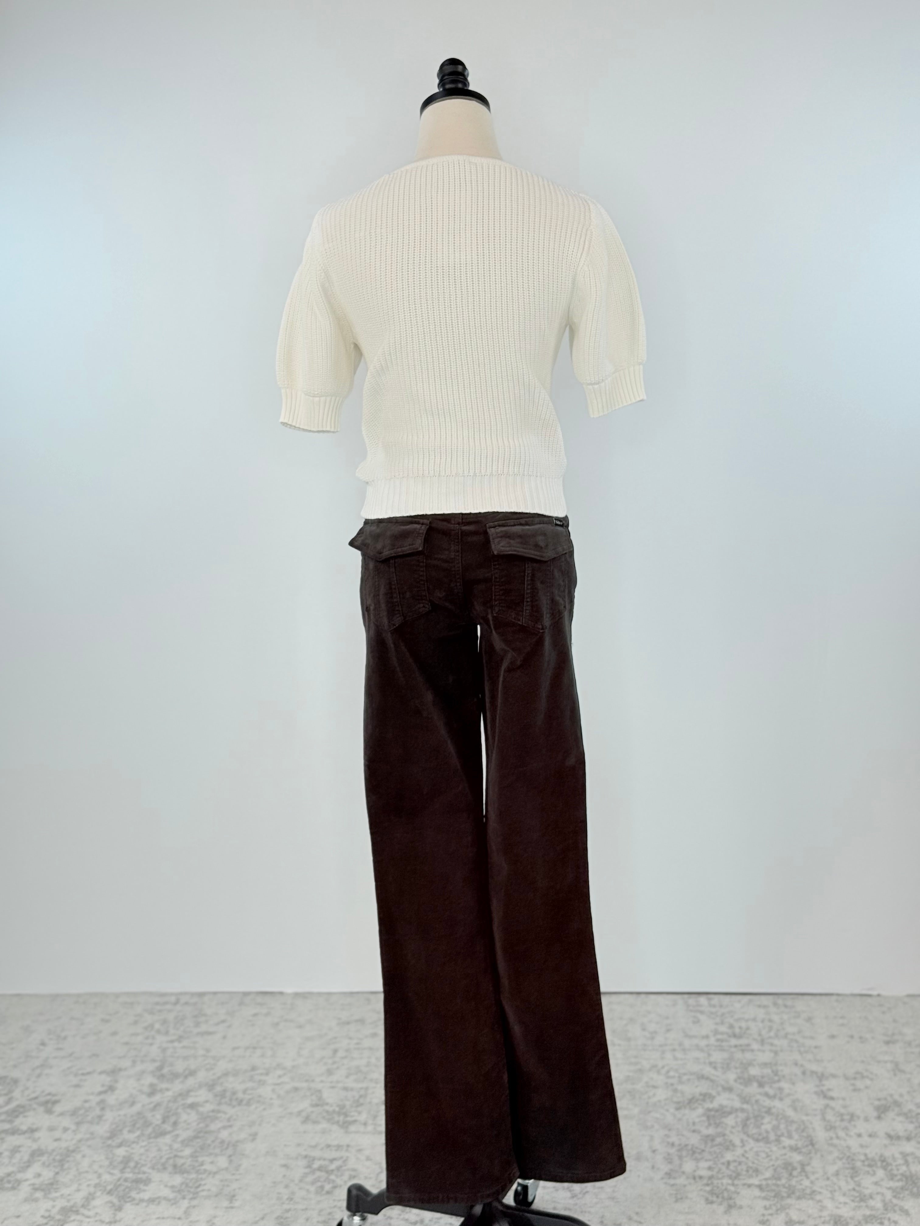 Sanctuary Hayden Corduroy Bootcut Pants in Semi Sweet-220 Pants-Little Bird Boutique