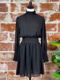 Jak & Rae Suki Short Dress in Black-151 Dresses - Short-Little Bird Boutique