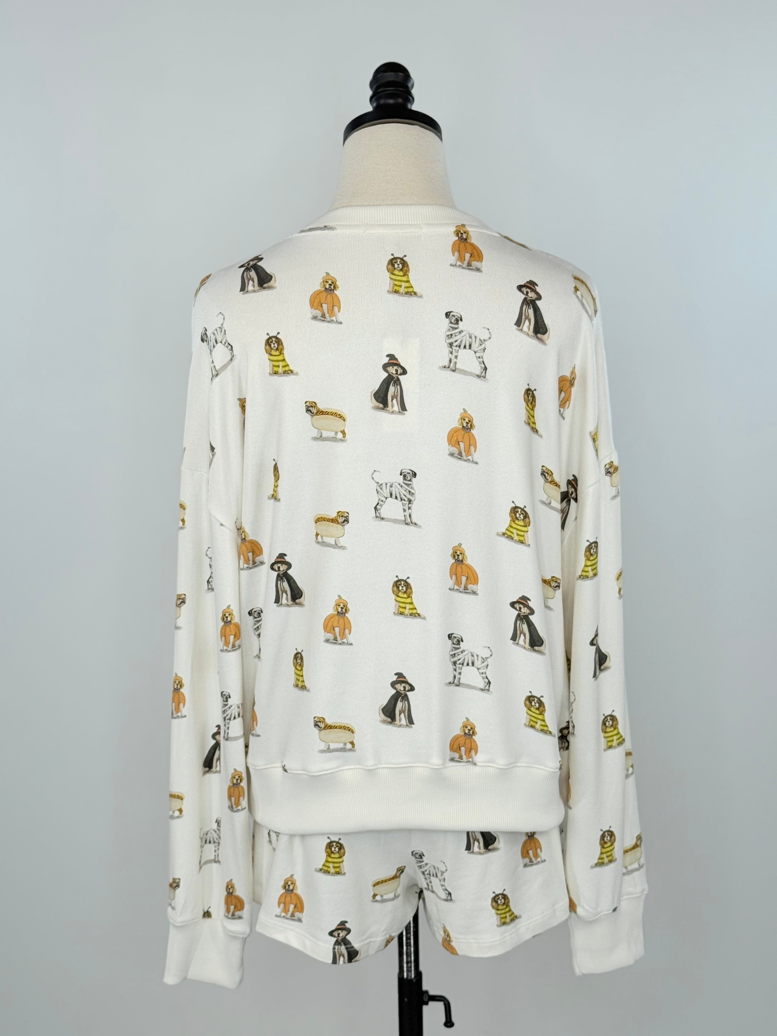 Z Supply Elle Pup Long Sleeve Top-240 Loungewear/Intimates-Little Bird Boutique
