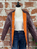 Dex Quilted Puffer Coat in Bordeaux-141 Outerwear Coats & Jackets-Little Bird Boutique