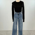 Liverpool Kennedy Straight Denim in Oasis-210 Denim-Little Bird Boutique