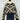 Liv Flower Sweater in Black and Ivory-131 - Sweaters F/W (June - Nov)-Little Bird Boutique