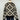 Liv Flower Sweater in Black and Ivory-131 - Sweaters F/W (June - Nov)-Little Bird Boutique