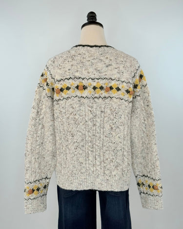 Whitmore Sweater in Two Tone Grey-131 - Sweaters F/W (June - Nov)-Little Bird Boutique