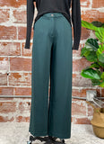 Another Love Bishop Pant in Forest Green-220 Pants-Little Bird Boutique