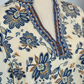Jodi Top in Blue Floral-111 - Woven Top F/W (June- Nov)-Little Bird Boutique