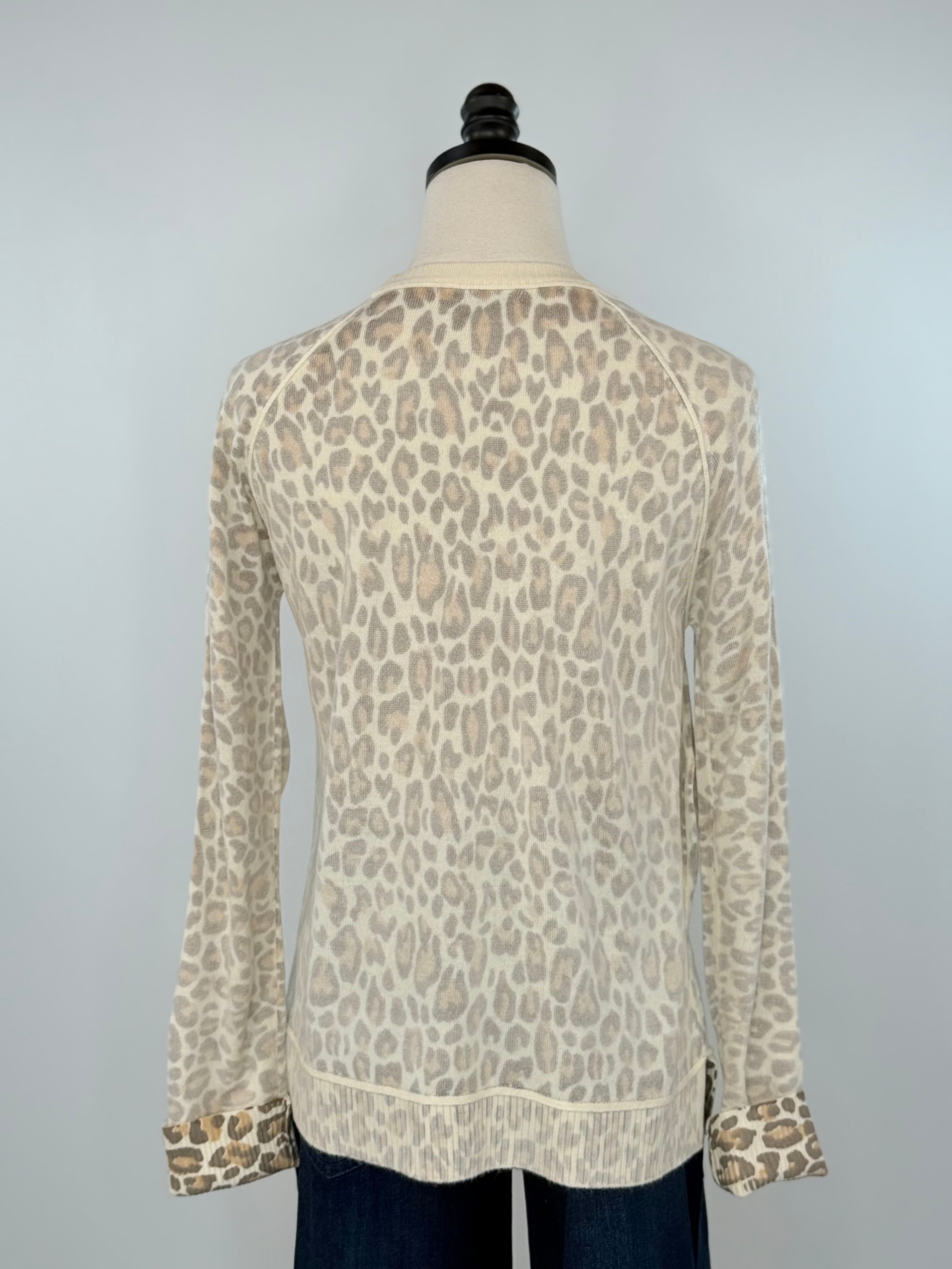 Sterling Sweater in Leopard Print-131 - Sweaters F/W (June - Nov)-Little Bird Boutique