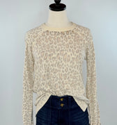 Sterling Sweater in Leopard Print-131 - Sweaters F/W (June - Nov)-Little Bird Boutique