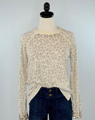 Sterling Sweater in Leopard Print-131 - Sweaters F/W (June - Nov)-Little Bird Boutique