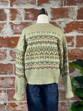 Steve Madden Raegan Sweater in Sage Multi-130 Sweaters-Little Bird Boutique