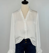 Sinclair Blouse in Off White-111 - Woven Top F/W (June- Nov)-Little Bird Boutique