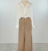 Wit and Wisdom Whitney Skyrise Trouser in Peanut Butter Mutli-220 Pants-Little Bird Boutique