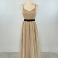 Bella Dress in Champagne-152 Dresses - Long-Little Bird Boutique