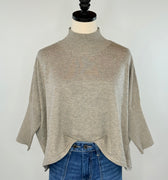 Kerisma Rowena Sweater in Warm Taupe-131 - Sweaters F/W (June - Nov)-Little Bird Boutique
