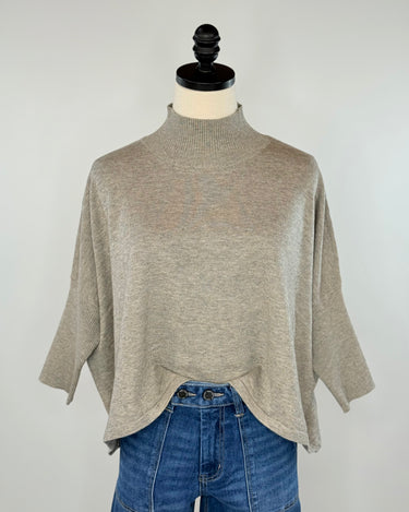 Kerisma Rowena Sweater in Warm Taupe-131 - Sweaters F/W (June - Nov)-Little Bird Boutique