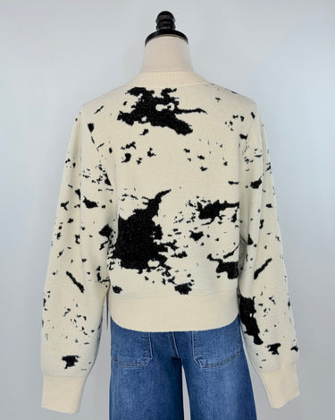 Kerisma Carrara Sweater in Ecru and Black-131 - Sweaters F/W (June - Nov)-Little Bird Boutique