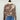 Kerisma Carrara Sweater in Brown and Ecru-131 - Sweaters F/W (June - Nov)-Little Bird Boutique