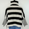 Kerisma London Stripe Sweater in Grey and Black-131 - Sweaters F/W (June - Nov)-Little Bird Boutique