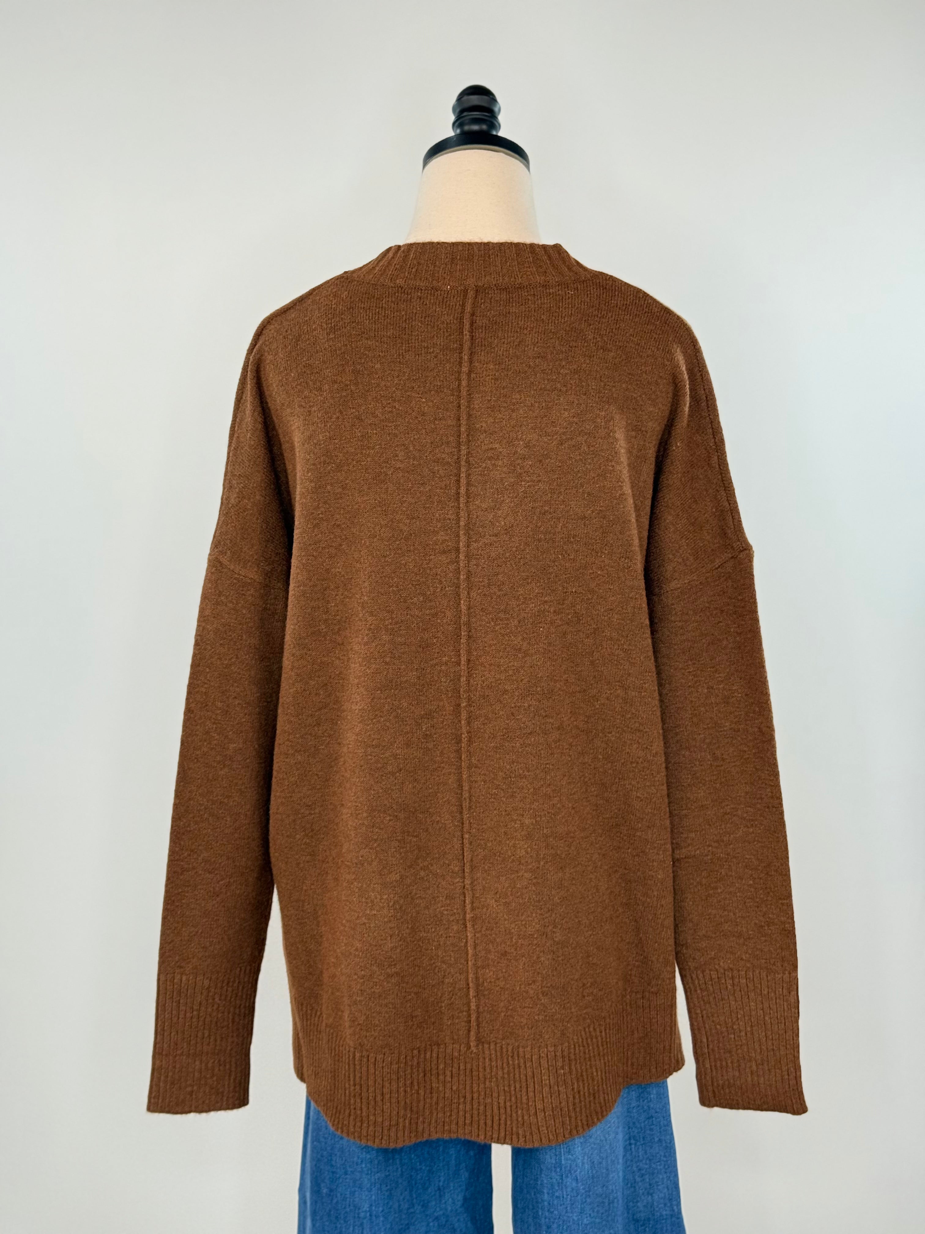 Kerisma Gwyneth Cardigan in Espresso-131 - Sweaters F/W (June - Nov)-Little Bird Boutique