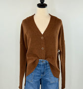 Kerisma Gwyneth Cardigan in Espresso-131 - Sweaters F/W (June - Nov)-Little Bird Boutique