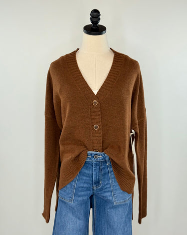 Kerisma Gwyneth Cardigan in Espresso-131 - Sweaters F/W (June - Nov)-Little Bird Boutique