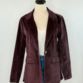 Jak and Rae Patty Blazer in Deep Plum-143 Blazers-Little Bird Boutique