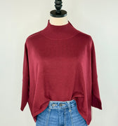 Kerisma Rowena Sweater in Bordeaux-131 - Sweaters F/W (June - Nov)-Little Bird Boutique
