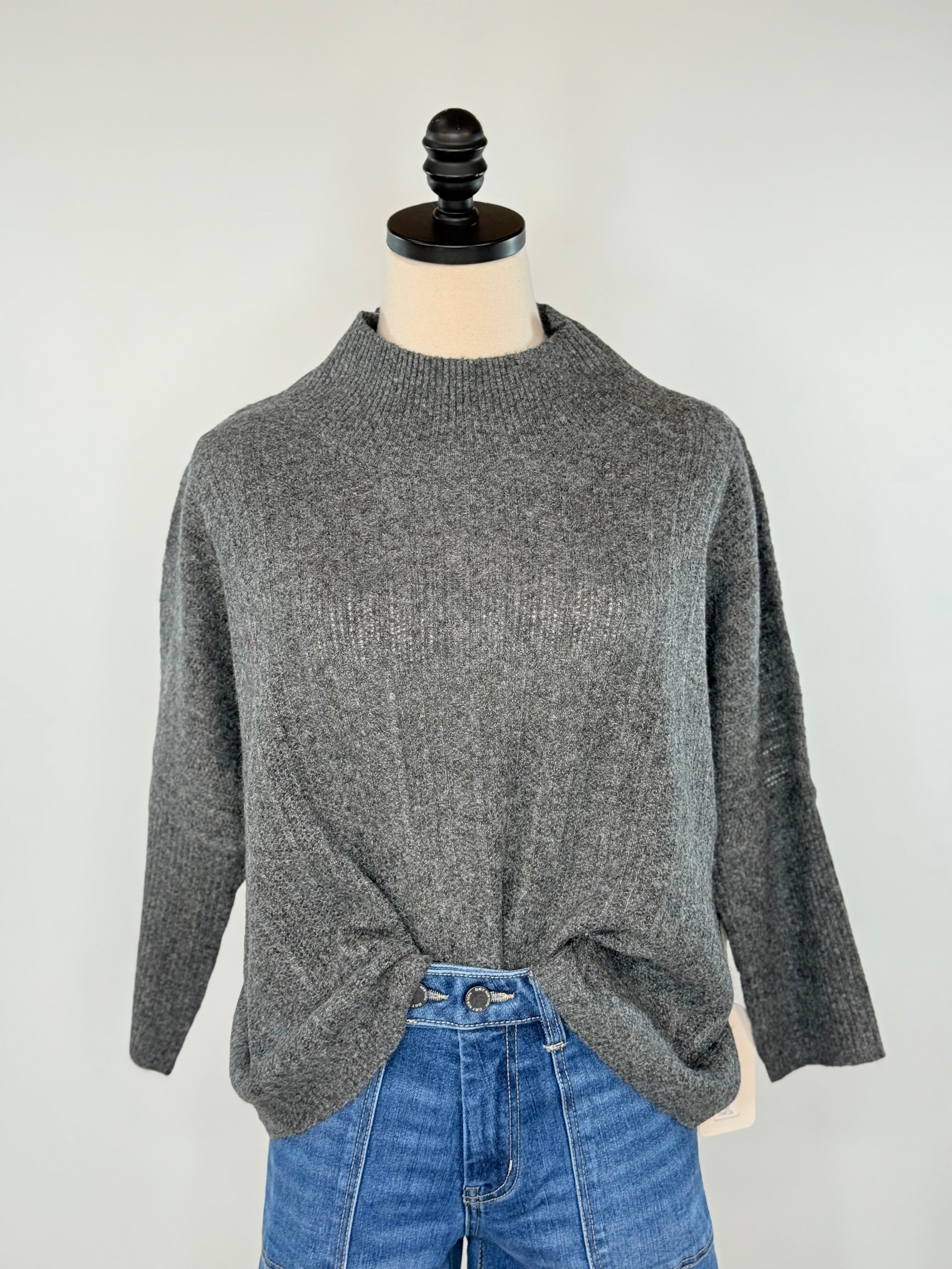 Kerisma Ari Sweater in Charcoal-131 - Sweaters F/W (June - Nov)-Little Bird Boutique