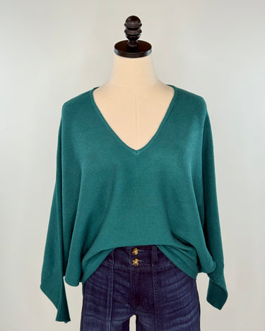 Kerisma Ryu Sweater in Dark Teal-133 - Sweaters (Holiday)-Little Bird Boutique