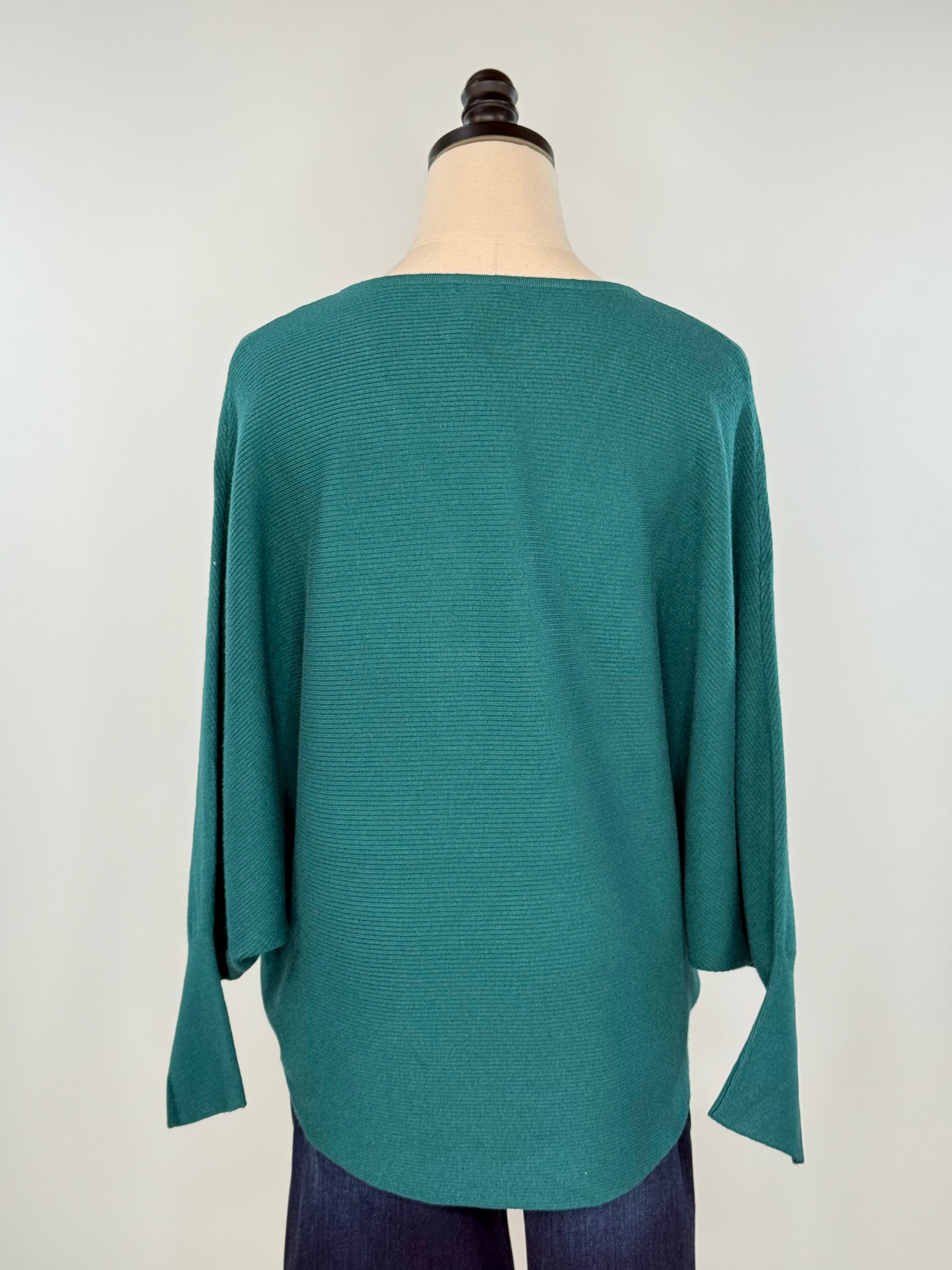 Kerisma Ryu Sweater in Dark Teal-133 - Sweaters (Holiday)-Little Bird Boutique