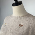Alva Sweater in Beige-131 - Sweaters F/W (June - Nov)-Little Bird Boutique