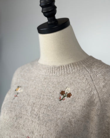 Alva Sweater in Beige-131 - Sweaters F/W (June - Nov)-Little Bird Boutique