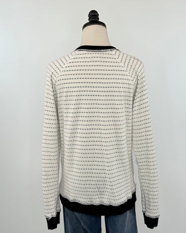 Flag and Anthem Frannie Reversible Top in Black and White-121 - Jersey Tops F/W (June - Nov)-Little Bird Boutique