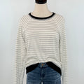 Flag and Anthem Frannie Reversible Top in Black and White-121 - Jersey Tops F/W (June - Nov)-Little Bird Boutique