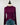 Liverpool Mock Neck Top in Wine Berry-121 - Jersey Tops F/W (June - Nov)-Little Bird Boutique