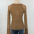 Promise Lace Top in Taupe-111 - Woven Top F/W (June- Nov)-Little Bird Boutique