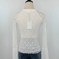 Promise Lace Top in Ivory-111 - Woven Top F/W (June- Nov)-Little Bird Boutique