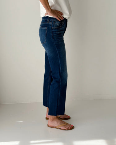 Kut from the Kloth Kelsey Jeans in Royal Dark Stone Wash-210 Denim-Little Bird Boutique