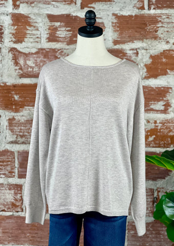 Thread and Supply Lilianna Sweater in Silver Grey
