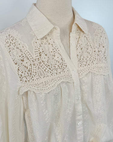 Dear John Simonette Top in Whitecap-111 - Woven Top F/W (June- Nov)-Little Bird Boutique