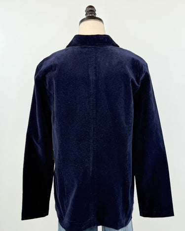 Liverpool Corduroy Boyfriend Blazer in Arctic Night-143 Blazers-Little Bird Boutique