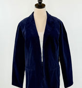 Liverpool Corduroy Boyfriend Blazer in Arctic Night-143 Blazers-Little Bird Boutique