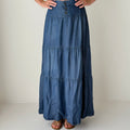 Thread and Supply Montie Denim Skirt-231 Skirts-Little Bird Boutique
