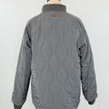 Flag and Anthem Anniston Reversible Quilted Bomber Jacket in Grey and Brown-141 Outerwear Coats & Jackets-Little Bird Boutique