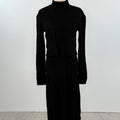 Flag and Anthem Mecca Midi Dress in Black Heather-152 Dresses - Long-Little Bird Boutique